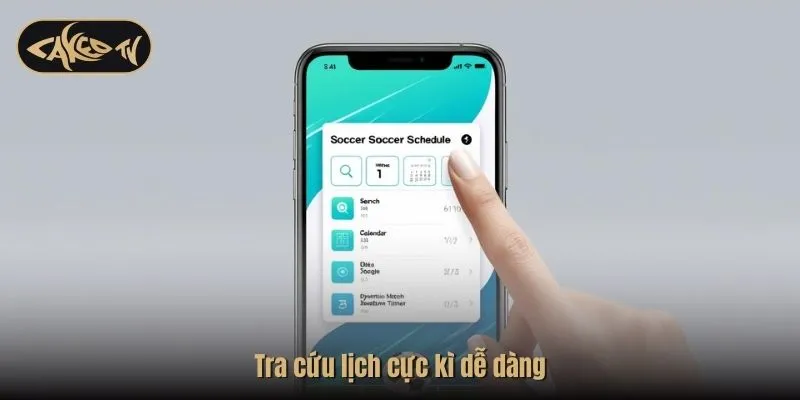 Tra cứu lịch cực kì dễ dàng